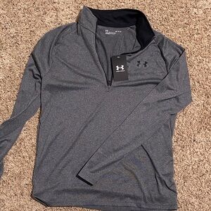 Under Armour Charcoal Quarter-Zip Top